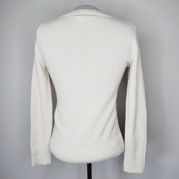 BANANA REPUBLIC Cashmere blend cable knit sweater - Picture 5 of 8
